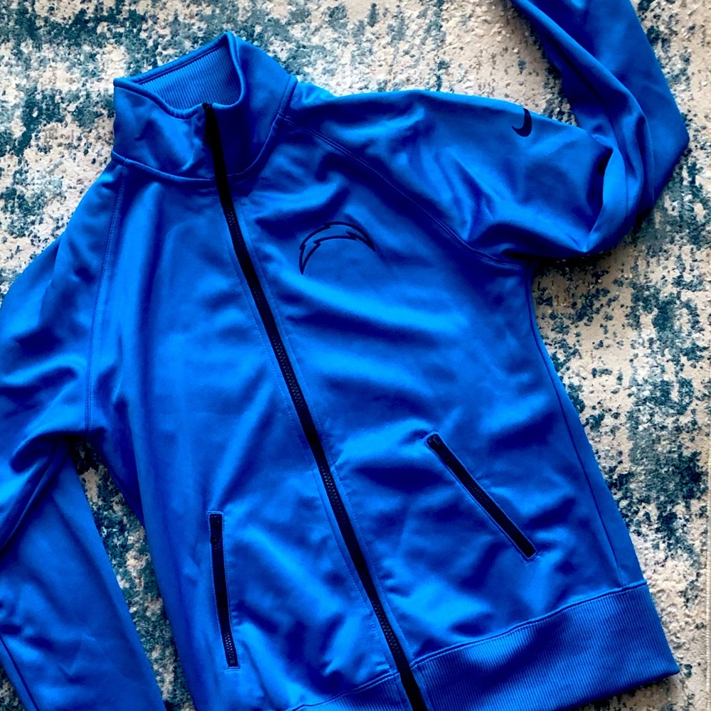 NWOT NFL Chargers Nike Full Zip Jacket